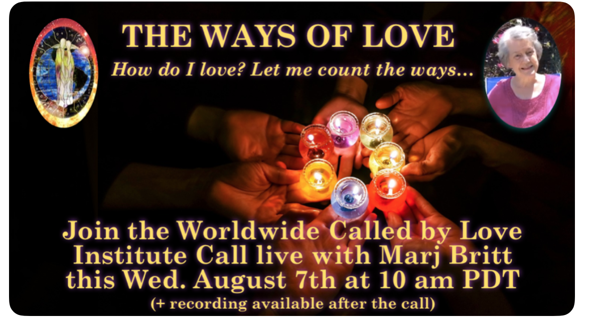 Read more about the article THE WAYS OF LOVE: How do I love? Let me count the ways…